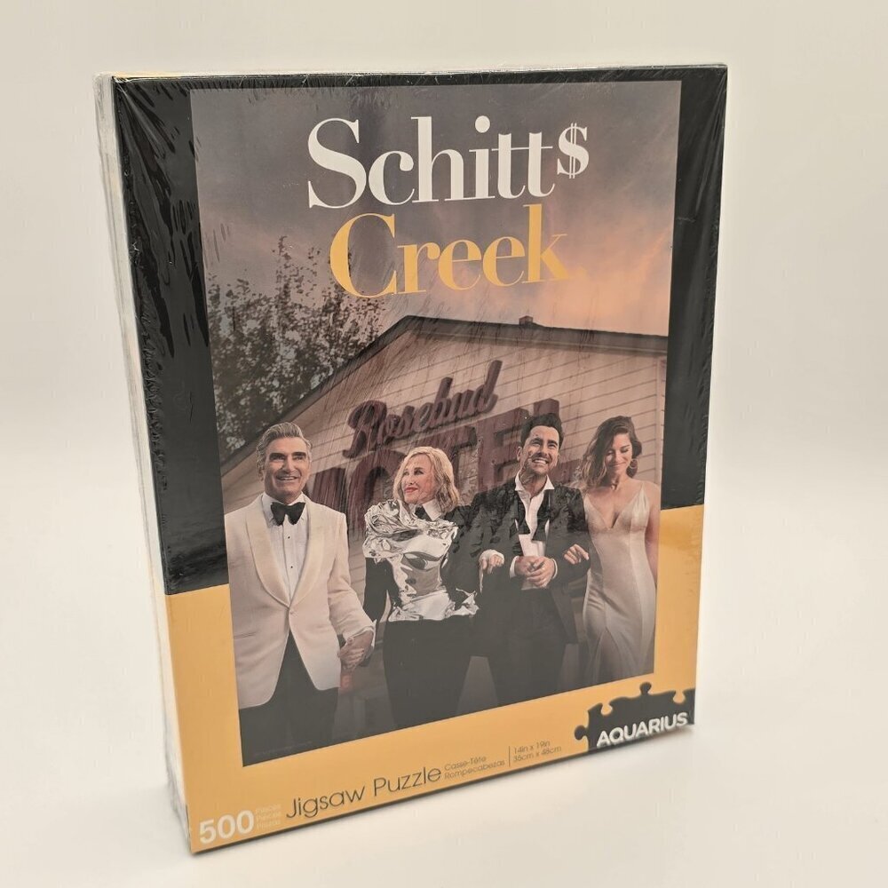 Schitt's Creek Cast 500 Piece Jigsaw Puzzle New Sealed Collectible